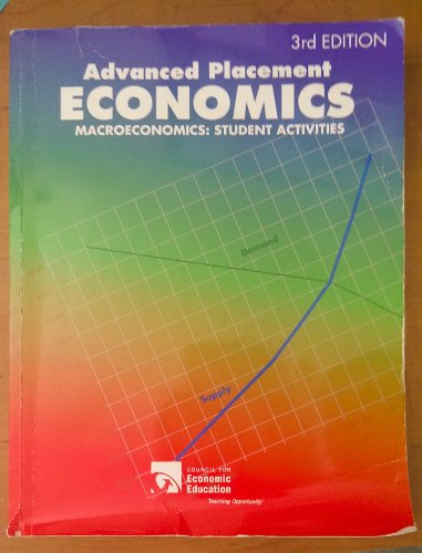 Advanced Placement Economics: Macroeconomics - Student Activities