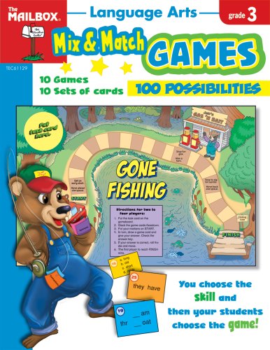 Mix & Match Games: Language Arts (Gr. 3) by The Mailbox Books Staff (2008-01-01)