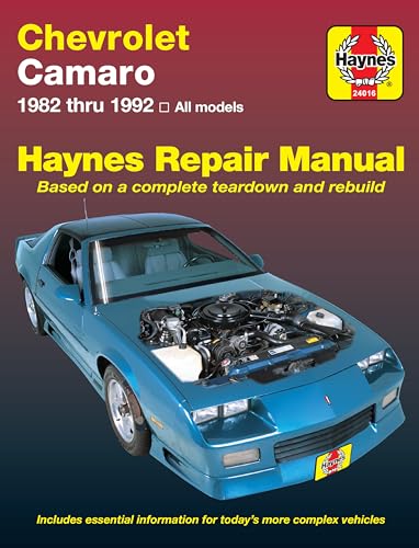 Chevrolet Camaro (82-92) Haynes Repair Manual