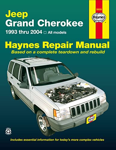 Haynes Manuals N. America, Inc. Jeep Grand Cherokee 1993-2004