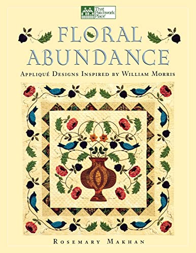 Floral Abundance: Applique Designs Inspired by William Morris
