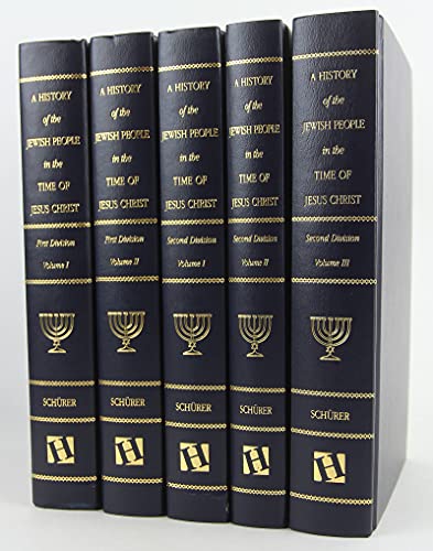 A History of the Jewish People in the Time of Jesus Christ 5-volume set