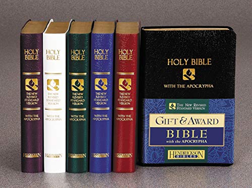 NRSV Gift & Award Bible with the Apocrypha (Imitation Leather, Black)