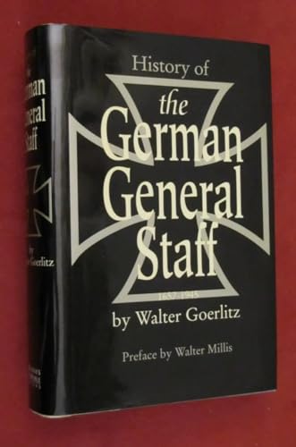 History of the German General Staff, 1657-1945