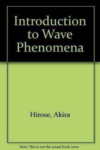 Introduction to Wave Phenomena