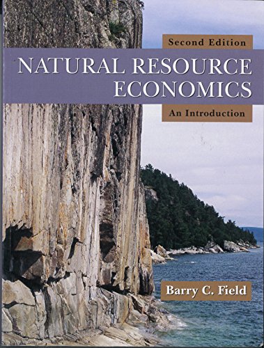 Natural Resource Economics: An Introduction