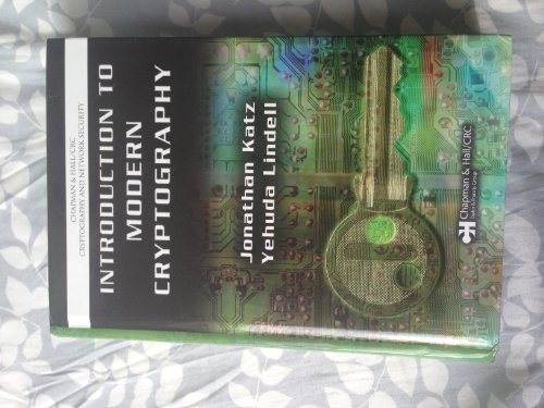 Introduction to Modern Cryptography: Principles and Protocols (Chapman & Hall/CRC Cryptography and Network Security Series)