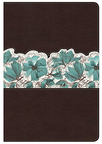 Holman Study Bible: NKJV Edition Personal Size Espresso/Teal LeatherTouch