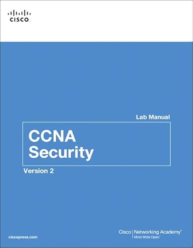 CCNA Security Lab Manual Version 2 (Lab Companion)