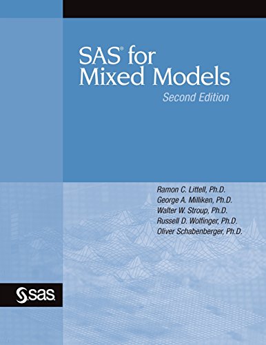 SAS for Mixed Models, Second Edition
