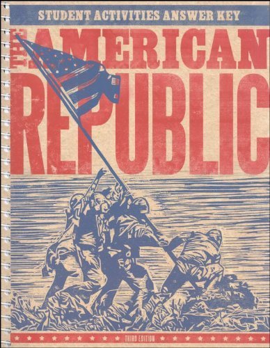 American Republic Grade 8 Activity Manual Answer Key 3rd Edi