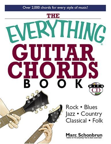 Everything Guitar Chords Book With Cd (Everything Series)