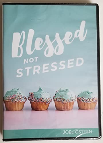 Blessed Not Stressed - Joel Osteen cd/dvd set