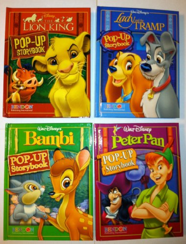 Disney Pop-up Storybook Classic Collection (Land and the Tramp / Peter Pan / Bambi / The Lion King) (Disney Pop-up)