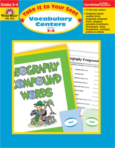 Take It to Your Seat Vocabulary Centers, Grades 3-4