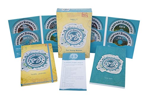 Passport2Identity for Young Women Getaway Kit – Includes 8 Audio Sessions + Parent's Tour Guide + Travel Journal for Teenage Girls – Passport 2 Identity Devotional for Teen Girls and Mothers