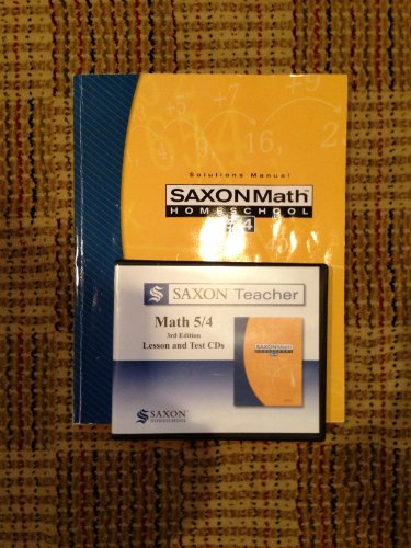 Saxon Teacher CD ROM 2010: 3rd Edition