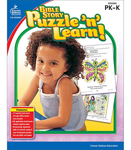 Bible Story Puzzle 'n' Learn!, Grades PK - K