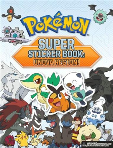 Pokémon Super Sticker Book: Unova Region! (Pokemon Pikachu Press)