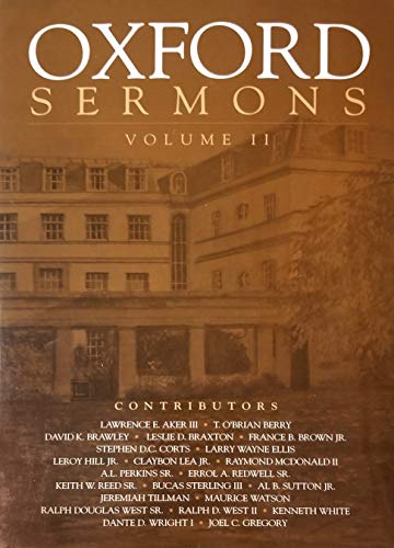 Oxford SERMONS (Volume II)