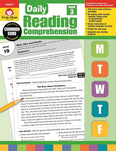 Daily Reading Comprehension, Grade 3 (Daily Reading Comprehension)