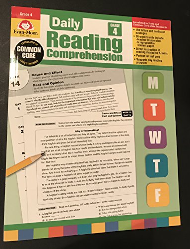 Daily Reading Comprehension, Grade 4