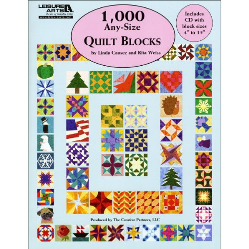 1,000 Any-Size Quilt Blocks