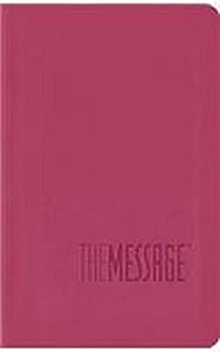 Message Bible, Compact, Imitation Leather, Pink (The Message Bibles)