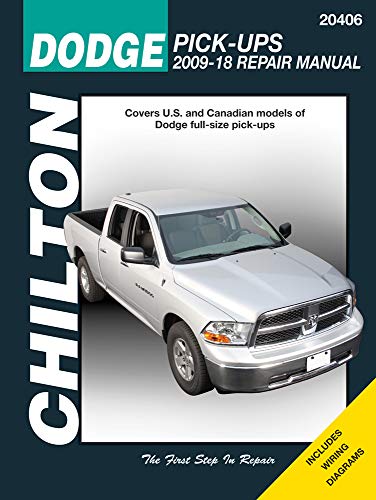 Cengage Learning Chilton Total Car Care Dodge Pick-Ups 2009 - 2012 Repair Manual