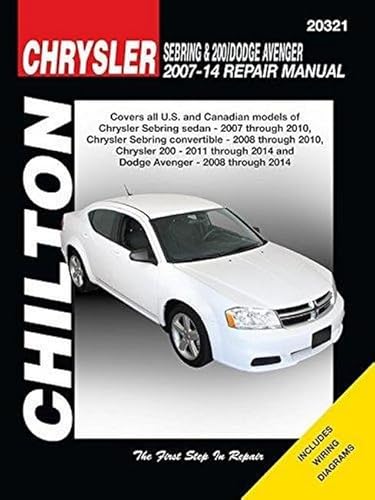 Chrysler Sebring 200 Dodge Avenger Automotive Re