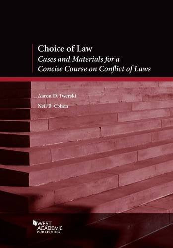 Choice of Law (Coursebook)