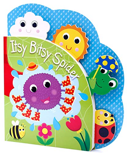 Itsy, Bitsy Spider-Filled with Colorful Illustrations and Friendly Characters, Interactive Tabs invite Children to Touch and Turn the Pages-Ages 12-36 Months (Heads, Tails & Noses)