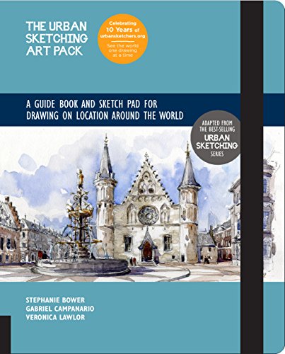 The Urban Sketching Art Pack: A Guide Book and Sketch Pad for Drawing on Location Around the WorldIncludes a 112-page paperback book plus 112-page sketchpad (Volume 6) (Urban Sketching Handbooks  6)