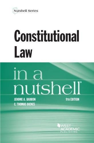 Constitutional Law in a Nutshell