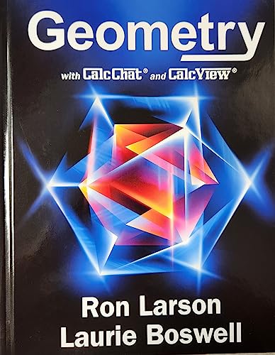 Geometry, w/ CalcChat and CalcView, c.2022, 9781644328651, 1644328658