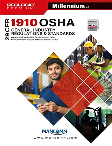29 CFR 1910 OSHA General Industry Regulations & Standards Millennium c2 (31B-001-43C)