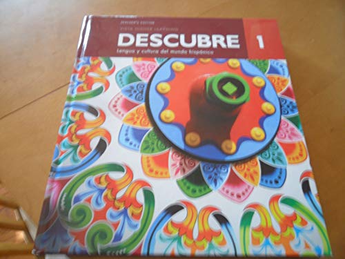 Descubre 1 Lengua y Cultura Del Mundo Hispanico Teacher's Edition, 9781680043242, Copyright 2017