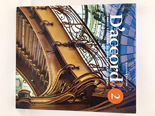 (Teacher's Edition) D'accord! 2 Langue et Culture du Monde Francophone
