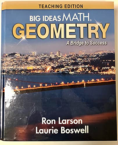 Big Ideas Math: A Bridge to Success; Geometry