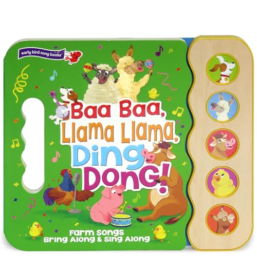 Baa Baa, Llama Llama, Ding Dong! (Interactive Children's Take Along Song Book with 5 Sing-Along Tunes)