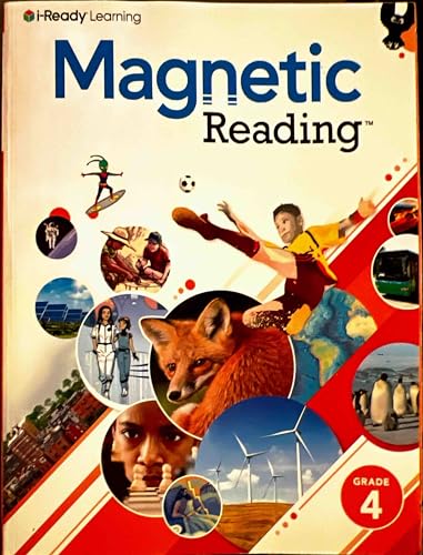 I Ready Learning , Magnetic Reading, Grade 4 , Units 1-6.
