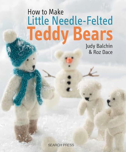 Little Needle-Felted Teddy Bears