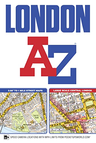 London Street Atlas (A-Z Street Atlas) Bound 2018