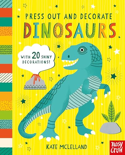 Press Out & Decorate Dinosaurs