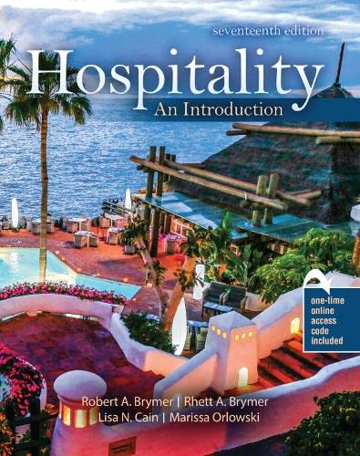 Hospitality: An Introduction