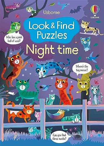Look and Find Puzzles Night time: 1
