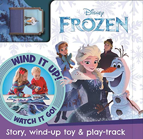 Disney Frozen: Busy Board with Wind-Up Car & Track
