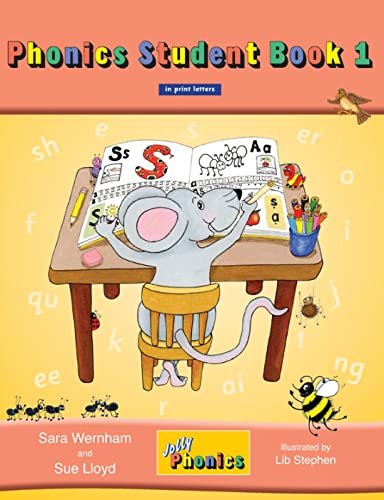 Jolly Phonics Student Book 1: In Print Letters (American English Edition)
