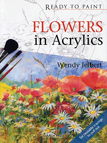 Flowers in Acrylics (Ready to Paint)