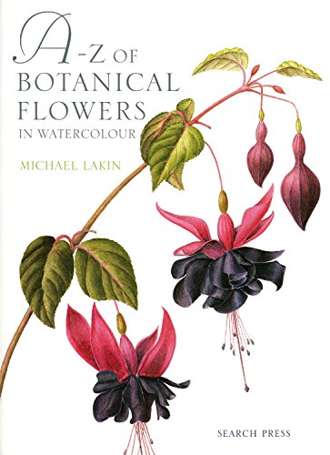 A-Z of Botanical Flowers in Watercolour